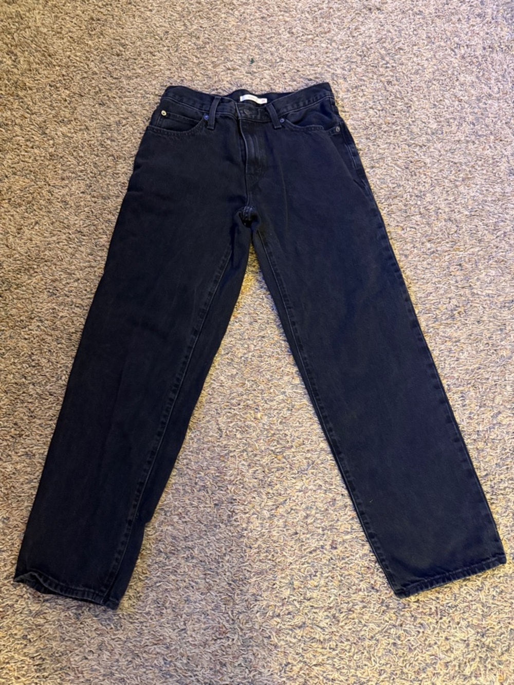 Signature by Levi Strauss Women's Straight Jeans - Black